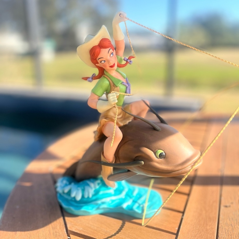 WDCC 1995 American Folk Heroes Melody Time Slue Foot Sue Figurine + Box COA NIB